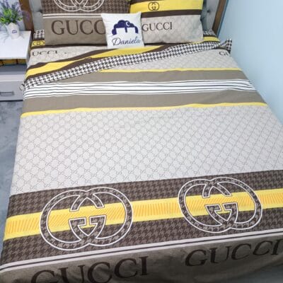 Набір Постільної білизни ранфорс Євро - GUCCI
