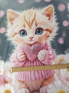 Тканина на метраж Сатин - Котик 3