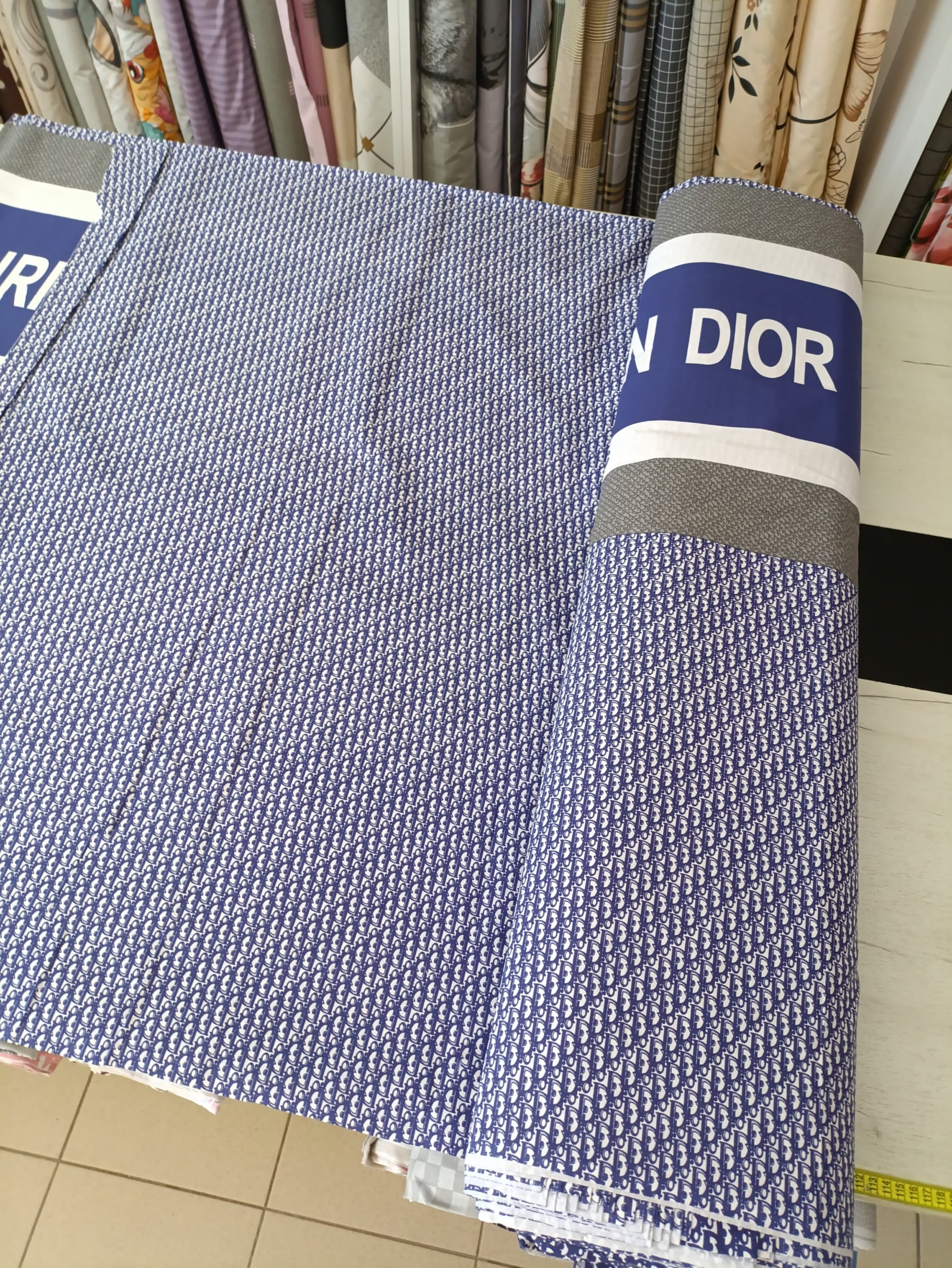 Тканина на метраж бязь голд люкс - DIOR 3 Тканина на метраж бязь голд люкс - DIOR - Зображення 3