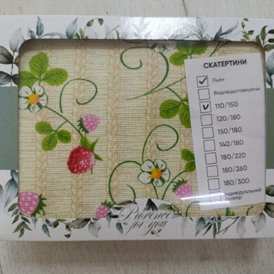 Скатертина з льону 110/150